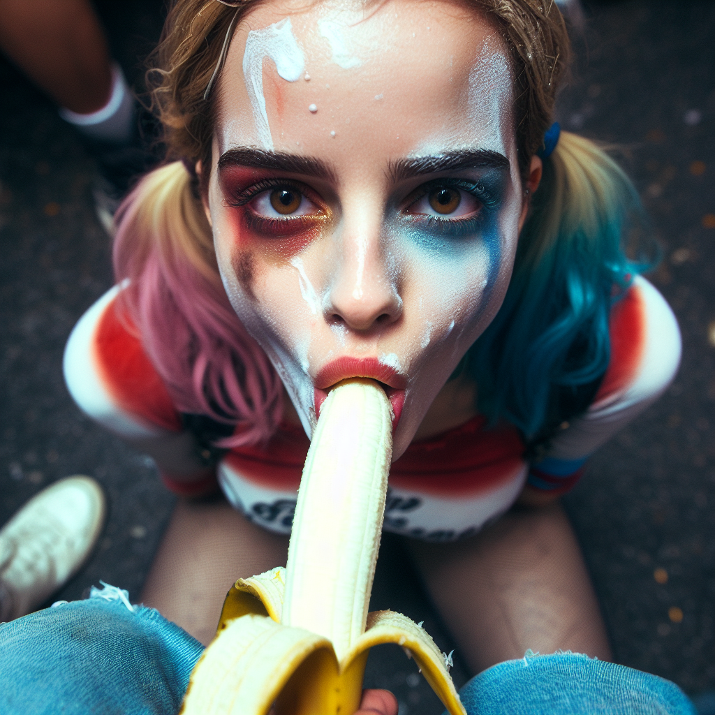 HVWVJjru Emma Watson as Harley Quinn banana gens 16.png